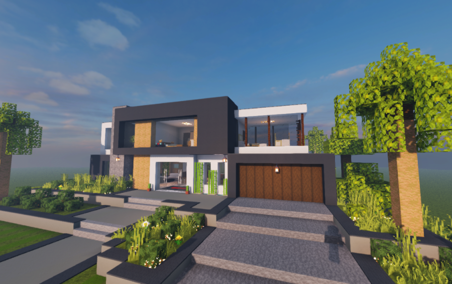 Casa Moderna en Minecraft by RyanPro23 on DeviantArt