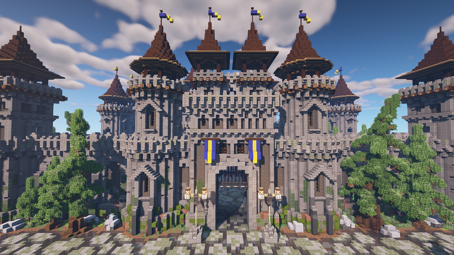 Minecraft Medieval Fortress Handbook Castle, creation #18232