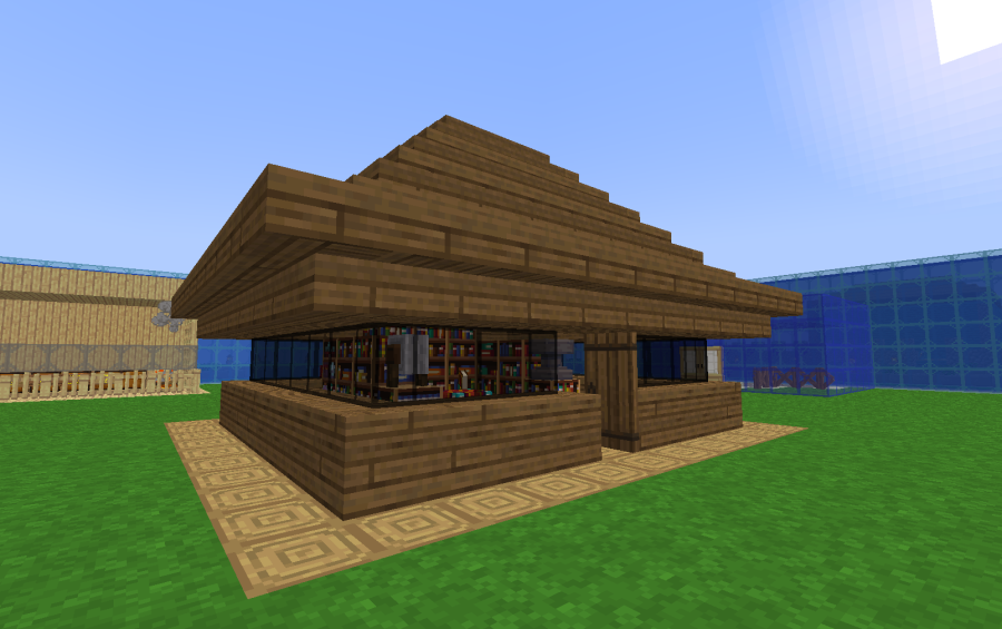 The original Minecraft house, creation #15688