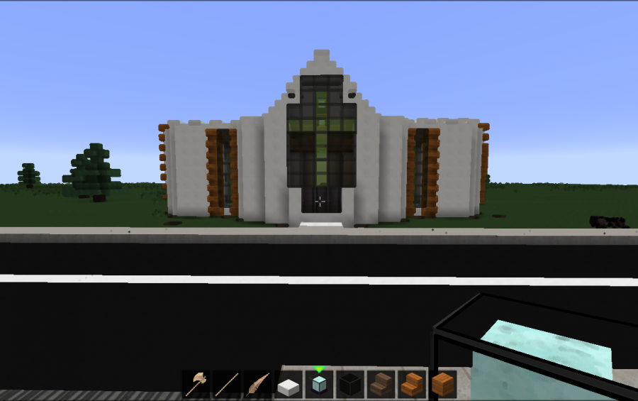 Small Modern Church, creation #3607