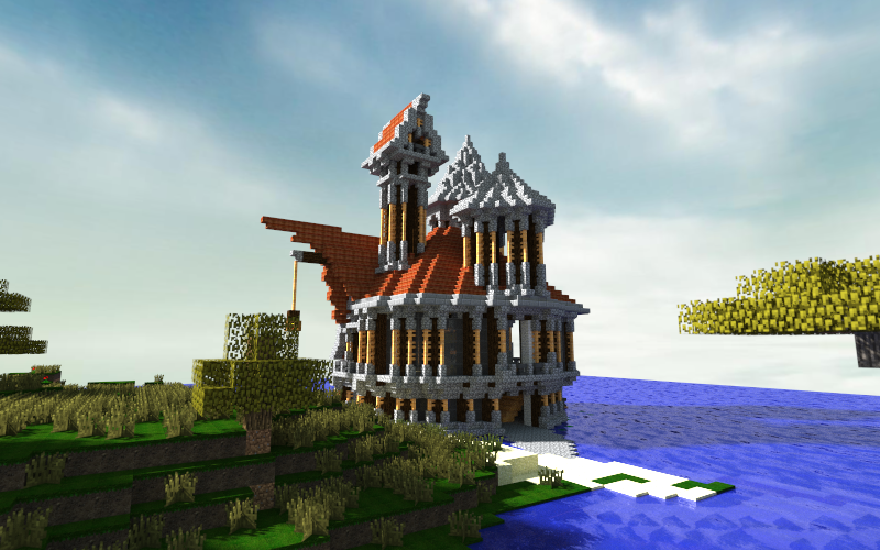 Round Medieval House Creation 3780
