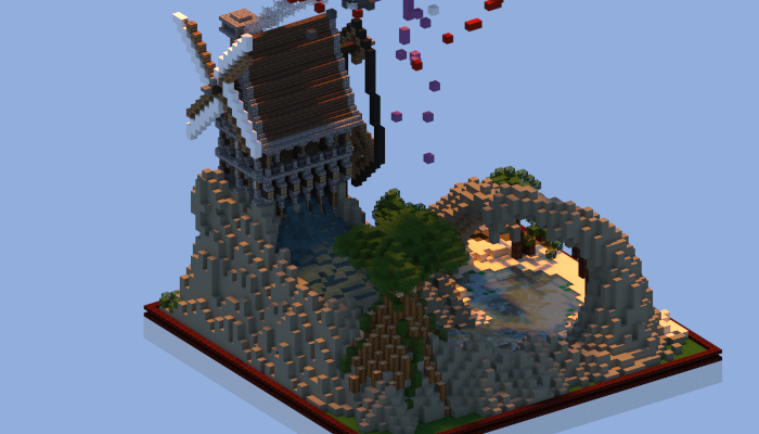 50x50 Medieval Plot Build Creation 4051