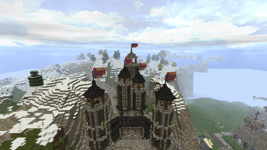 Minecraft Medieval caslte, creation #5125