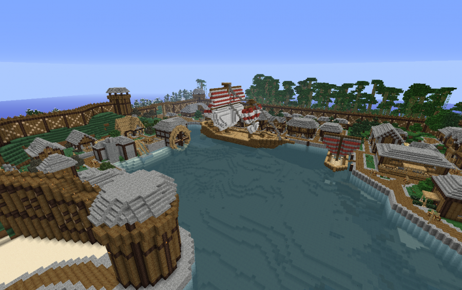 Old harbor spawn // QbicGaming, creation #594