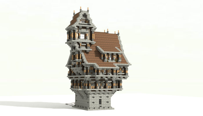 Medieval house, creation #6901 Medieval house, creation #6901