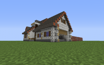 The original Minecraft house, creation #15688