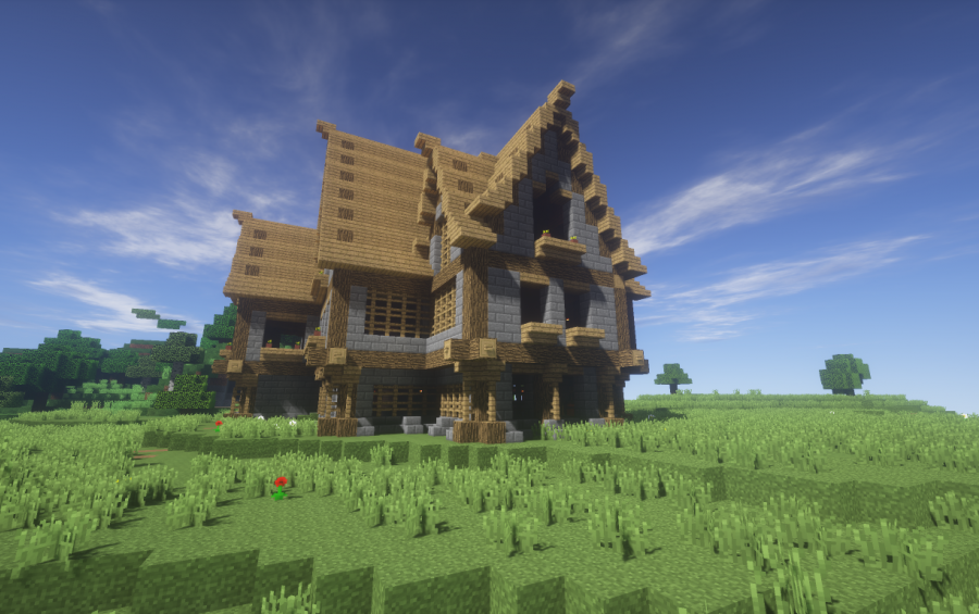 Medium Sized Medieval House, creation #7944