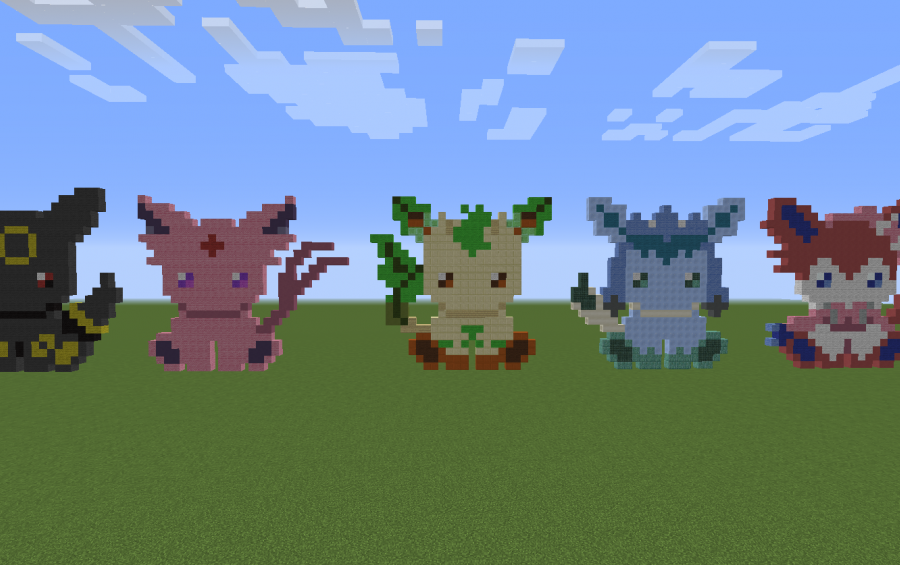 Pixelmon Generations - Eeveelutions !! #minecraft #pixelmon