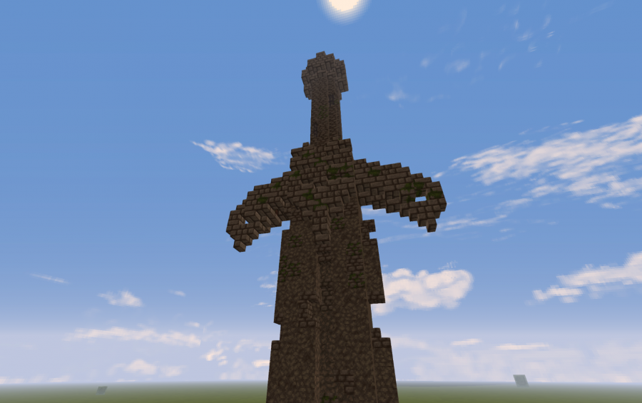 Ancient sword in the ground, creation #8702