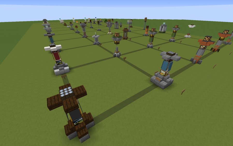 Lanterns Lamp Posts Creation 8762