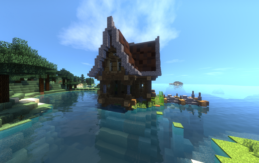 The original Minecraft house, creation #15688