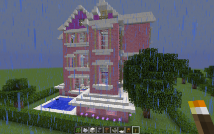 barbie mansion minecraft