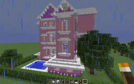 barbie dreamhouse minecraft